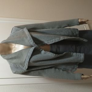 NWOT Sonoma gray open cardigan